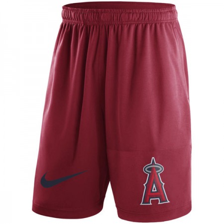 Men's Los Angeles Angels of Anaheim Red Dry Fly Shorts