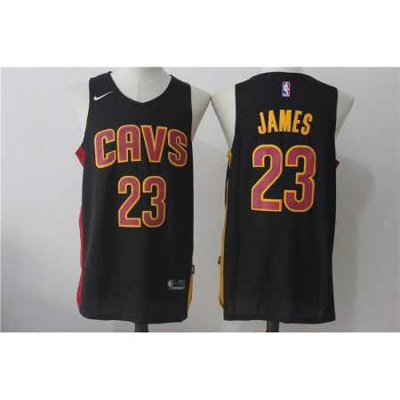 Men's Cleveland Cavaliers #23 LeBron James Navy Blue Alternate Stitched NBA Jersey