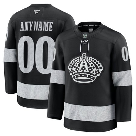 Youth Los Angeles Kings Black Alternate Custom Jersey