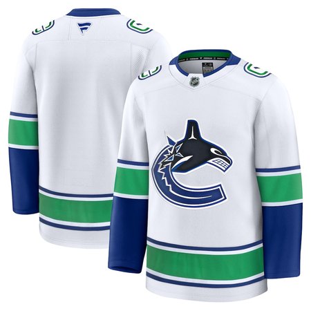 Youth Vancouver Canucks White Away Jersey