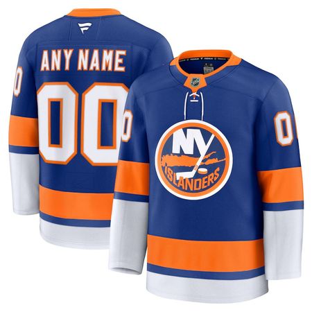 Youth New York Islanders Royal Home Custom Jersey