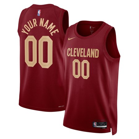 Women's Cleveland Cavaliers Nike Burgundy Swingman Custom Icon Edition Jersey