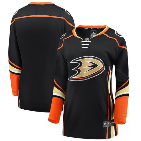 Women's Anaheim Ducks Black Home Jersey