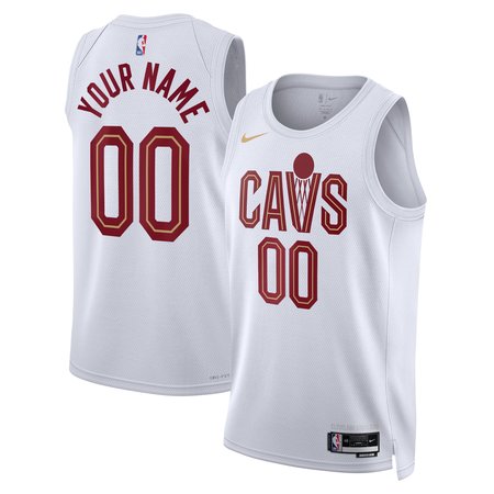 Women's Cleveland Cavaliers Nike White Swingman Custom Association Edition Jersey