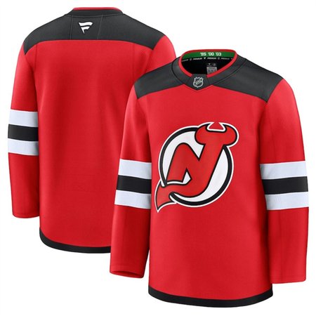Youth New Jersey Devils Blank Red 2024-25 Home Stitched Hockey Jersey