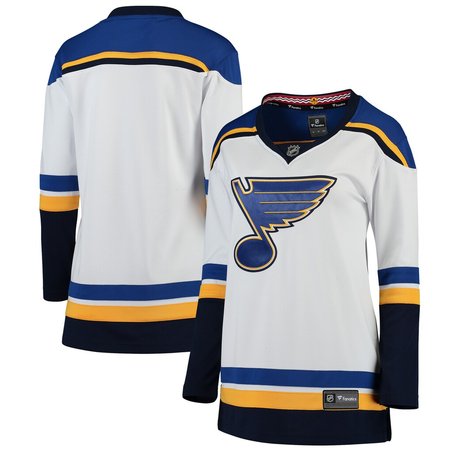 Women's St. Louis Blues White Away Jersey
