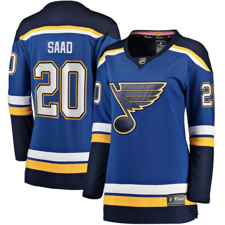 Women's St. Louis Blues #20 Brandon Saad Blue Home Player Jersey