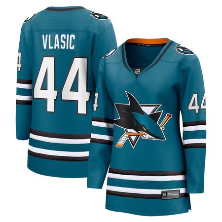 Women's San Jose Sharks #44 Marc-Edouard Vlasic Fanatics Teal Home Player Jersey