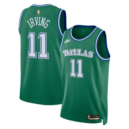 Women's Dallas Mavericks #11 Kyrie Irving Green 2025/26 Hardwood Classics Jersey