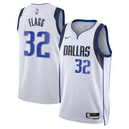 Women's Dallas Mavericks #32 Cooper Flagg Nike White Swingman Association Edition Jersey