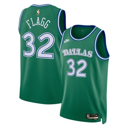 Women's Dallas Mavericks #32 Cooper Flagg Nike Green Swingman Classic Edition Jersey