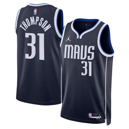 Men's Dallas Mavericks #31 Klay Thompson Nike Navy Swingman Statement Edition Jersey