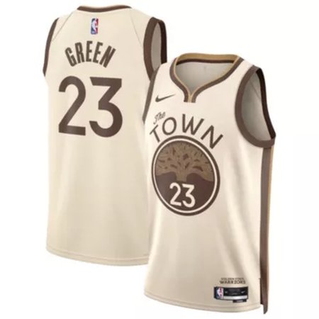 Men's Golden State Warriors #23 Draymond Green Cream 2025/26 City Edition Swingman Jersey