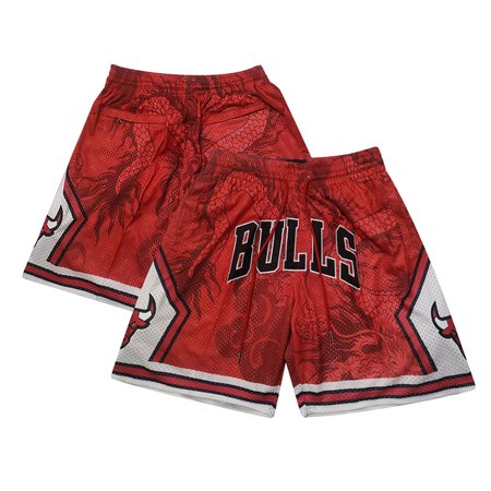 Men's Chicago Bulls Red Shorts