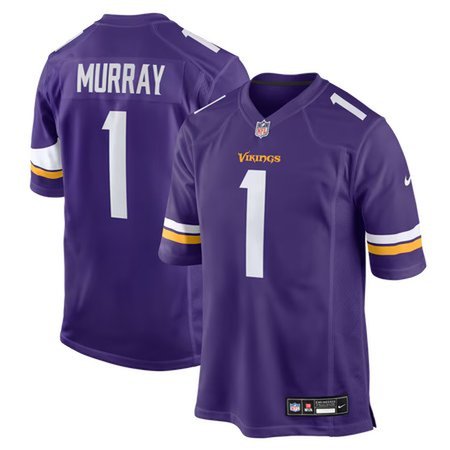 Men's Minnesota Vikings Kyler Murray Nike Purple Game Jersey