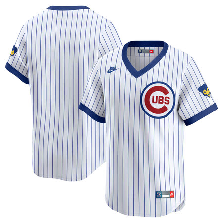 Youth Chicago Cubs Nike White Cooperstown Collection Limited Jersey