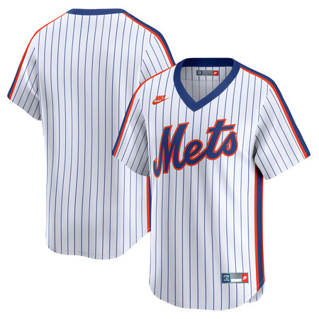 Youth New York Mets Nike White Cooperstown Collection Limited Jersey