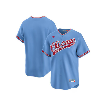 Youth Chicago White Sox Nike Light Blue Throwback Cooperstown Jersey