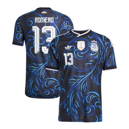 Kid's ROMERO #13 Argentina Away Authentic Jersey World Cup 2026