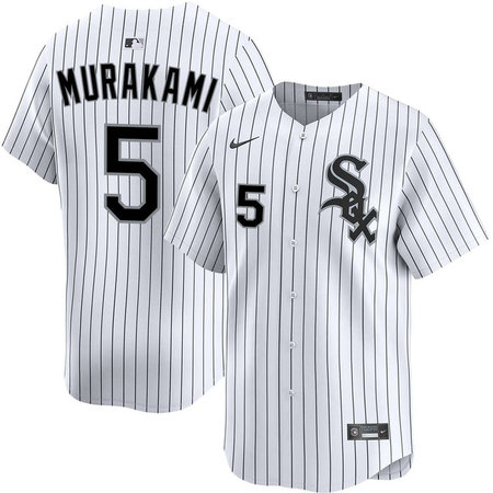Youth Chicago White Sox #5 Munetaka Murakami White Home Limited Jersey
