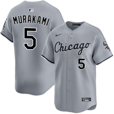 Youth Chicago White Sox #5 Munetaka Murakami Gray Road Limited Jersey