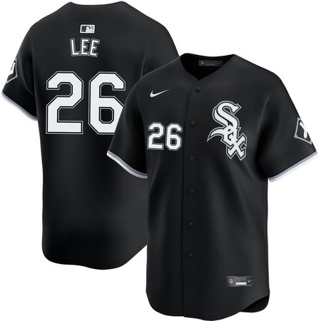Men's Chicago White Sox #26 Korey Lee Nike Black Home Replica Jersey