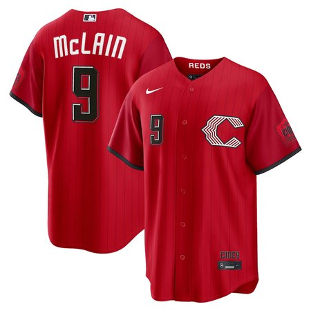 Youth Cincinnati Reds #9 Matt McLain Red 2026 City Connect Stitched Jersey