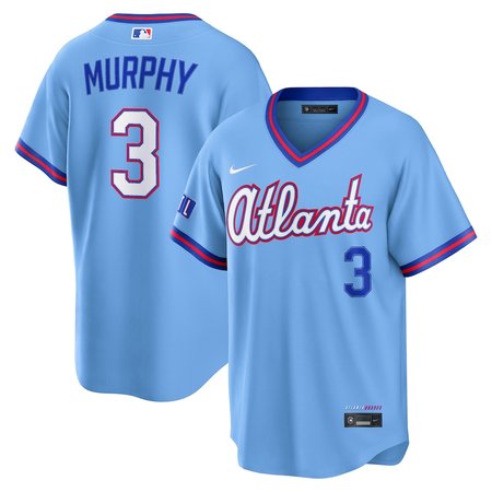 Youth Atlanta Braves #3 Dale Murphy Nike Powder Blue 2026 City Connect Stadium Jersey