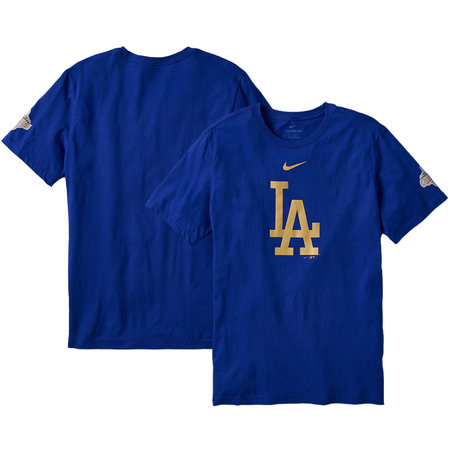 Men's Los Angeles Dodgers Nike Royal 2026 Gold Collection T-Shirt