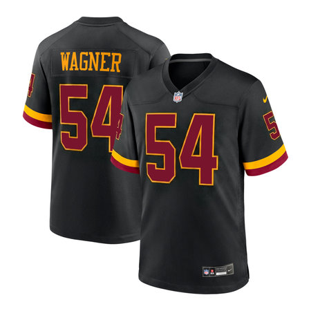 Youth Washington Commanders #54 Bobby Wagner Nike Black Hail Raiser Alternate Retired Player Game Jersey