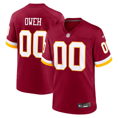 Youth Washington Commanders #00 Odafe Oweh Nike Burgundy Game Jersey