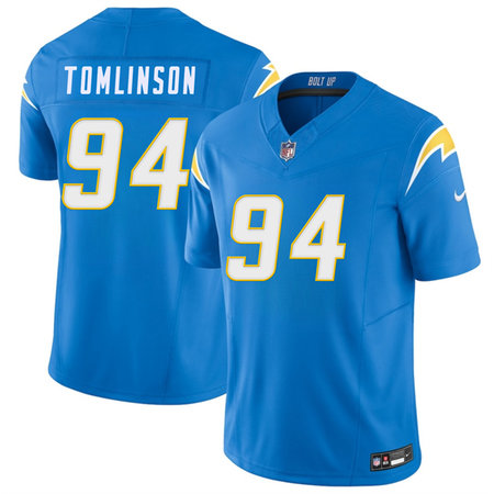 Youth Los Angeles Chargers #94 Dalvin Tomlinson Blue 2026 F.U.S.E. Vapor Limited Stitched Football Jersey