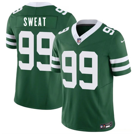 Youth New York Jets #99 T'Vondre Sweat Green 2026 F.U.S.E. Vapor Untouchable Limited Stitched Jersey