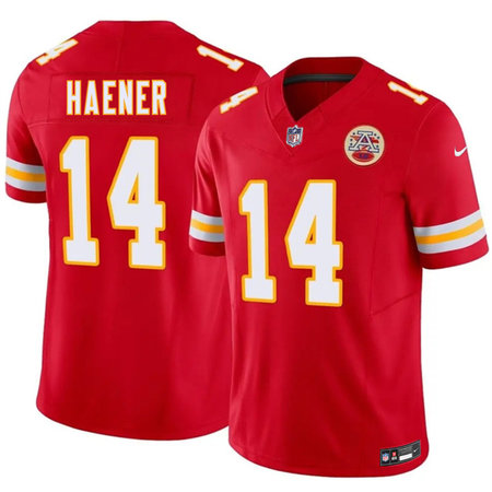 Youth Kansas City Chiefs #14 Jake Haener Red 2026 F.U.S.E. Vapor Untouchable Limited Stitched Football Jersey