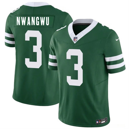Youth New York Jets #3 Kene Nwangwu Green 2026 F.U.S.E. Vapor Untouchable Limited Stitched Jersey