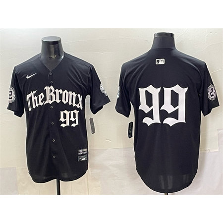 Men's New York Yankees #99 Aaron Judge Black "Gothic Legacy Edition" Vapor Premier Limited Stitched Baseball Jersey