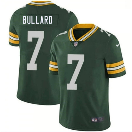 Youth Green Bay Packers #7 Javon Bullard Green 2026 Vapor Untouchable Limited Stitched Football Jersey