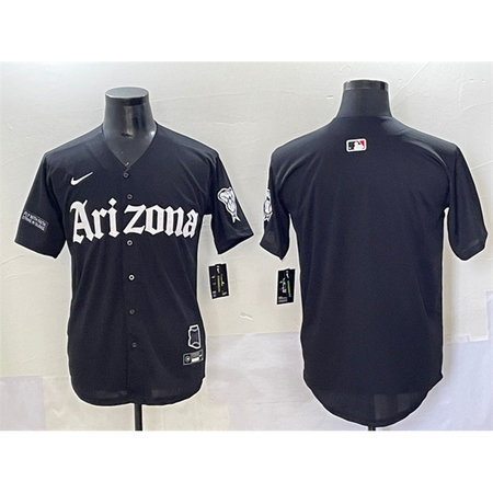 Youth Arizona Diamondbacks Black "Gothic Desert Fang Edition" Vapor Premier Limited Stitched Baseball Jersey