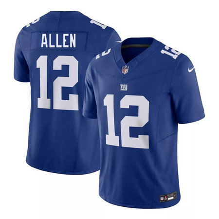 Youth New York Giants #12 Brandon Allen Blue 2026 F.U.S.E. Vapor Untouchable Limited Stitched Jersey