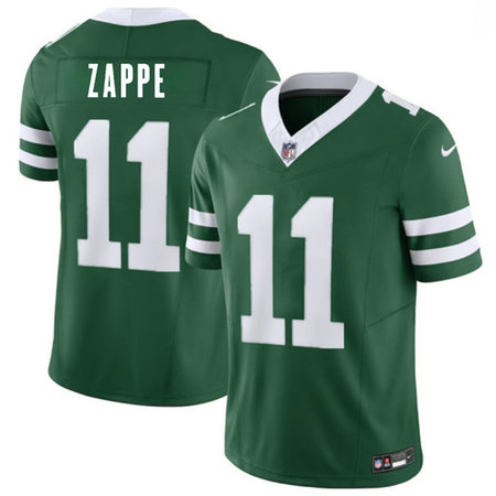 Youth New York Jets #11 Bailey Zappe Green 2026 F.U.S.E. Vapor Untouchable Limited Stitched Jersey