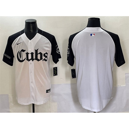 Youth Chicago Cubs White "Gothic North Side Edition" Vapor Premier Limited Stitched Baseball Jersey