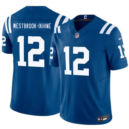 Youth Indianapolis Colts #12 Nick Westbrook-Ikhine Blue 2026 F.U.S.E. Vapor Limited Stitched Football Jersey