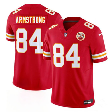 Youth Kansas City Chiefs #84 Andrew Armstrong Red 2026 F.U.S.E. Vapor Untouchable Limited Stitched Football Jersey