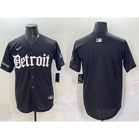 Youth Detroit Lions Black "Motor Gothic Edition" Vapor Premier Limited Stitched Jersey