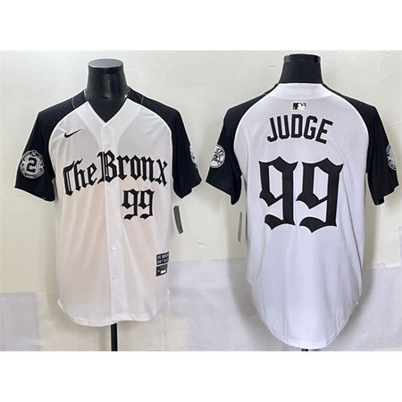 Youth New York Yankees #99 Aaron Judge White "Gothic Legacy Edition" Vapor Premier Limited Stitched Baseball Jersey