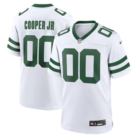 Men's New York Jets Omar Cooper Jr. White 2026 NFL Draft Game Jersey