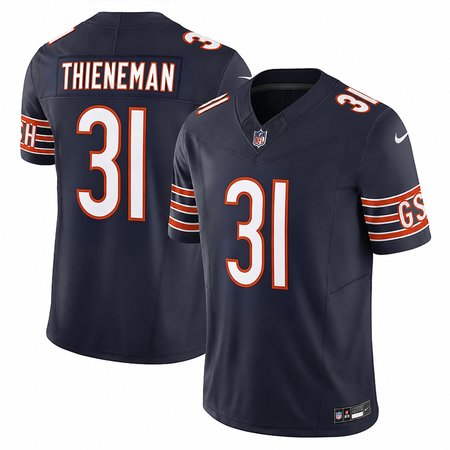 Men's Chicago Bears Dillon Thieneman Navy 2026 NFL Draft Vapor F.U.S.E. Limited Jersey