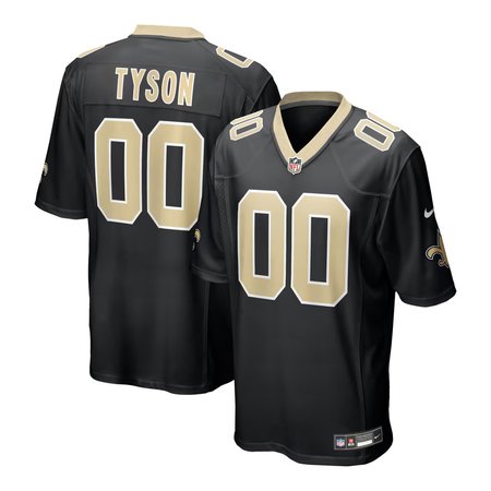 Men's New Orleans Saints Jordyn Tyson Black 2026 NFL Draft Game Jersey