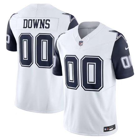 Men's Dallas Cowboys Caleb Downs White 2026 NFL Draft Vapor F.U.S.E. Limited Jersey