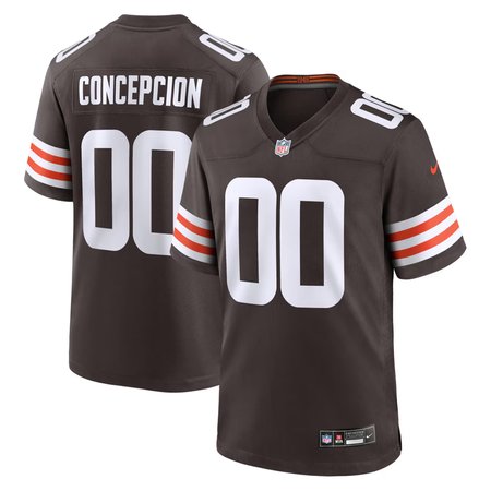 Men's Cleveland Browns KC Concepcion Brown 2026 NFL Draft Game Jersey